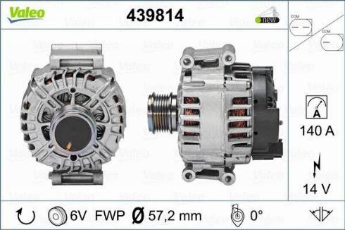 Valeo TG14C041 - Ģenerators adetalas.lv