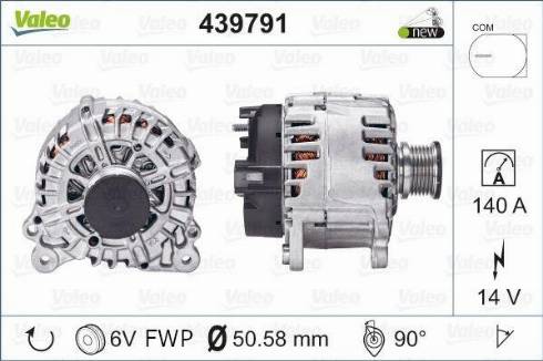 Valeo TG14C043 - Ģenerators adetalas.lv