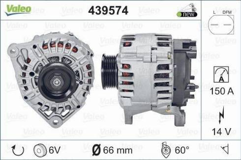 Valeo TG15C043 - Ģenerators adetalas.lv