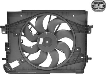 Van Wezel 4373746 - Ventilators, Motora dzesēšanas sistēma adetalas.lv