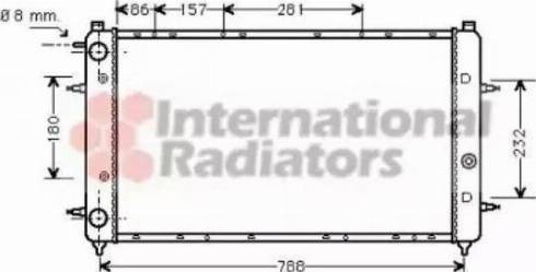 TEMPEST TP.15.65.273A - Radiators, Motora dzesēšanas sistēma adetalas.lv