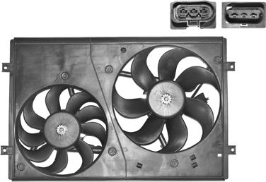 Van Wezel 5827748 - Ventilators, Motora dzesēšanas sistēma adetalas.lv