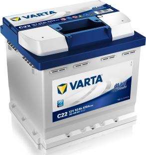 Varta 5524000473132 - Startera akumulatoru baterija adetalas.lv