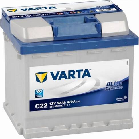 Varta 552400047 - Startera akumulatoru baterija adetalas.lv