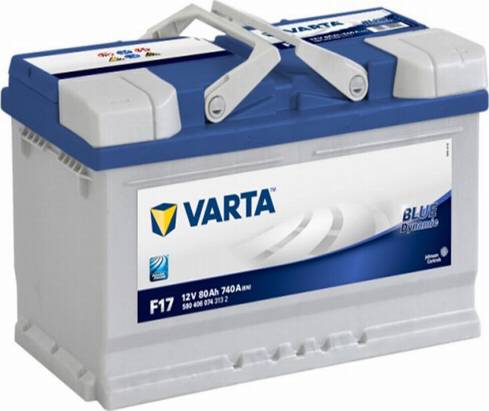 Varta 580406074 - Startera akumulatoru baterija adetalas.lv