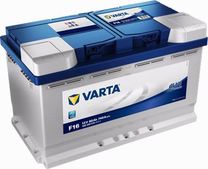 Varta 580400074 - Startera akumulatoru baterija adetalas.lv