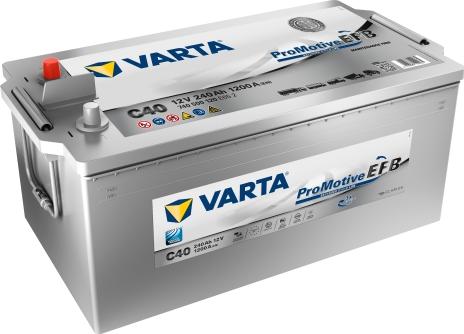 Varta 740500120E652 - Startera akumulatoru baterija adetalas.lv