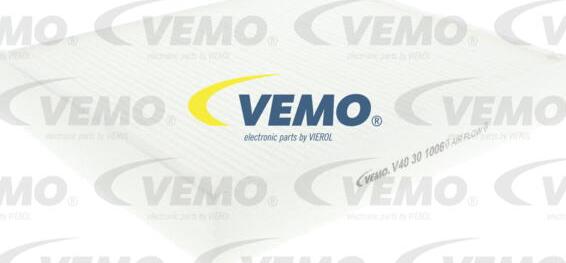 Vemo V40-30-1006 - Filtrs, Salona telpas gaiss adetalas.lv