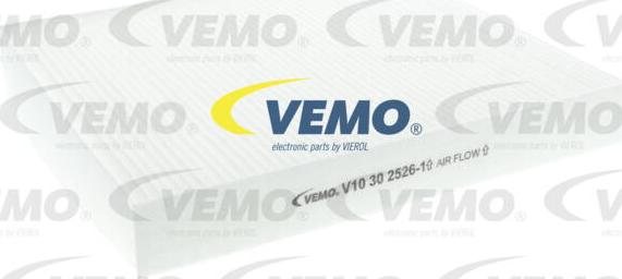 Vemo V10-30-2526-1 - Filtrs, Salona telpas gaiss adetalas.lv