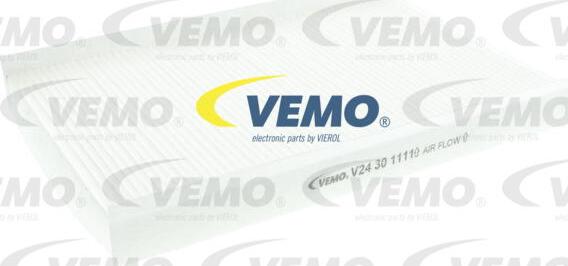 Vemo V24-30-1111 - Filtrs, Salona telpas gaiss adetalas.lv