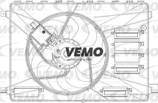 Vemo V25-01-1563 - Ventilators, Motora dzesēšanas sistēma adetalas.lv