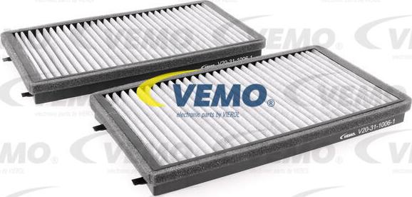 Vemo V20-31-5001 - Filtrs, Salona telpas gaiss adetalas.lv