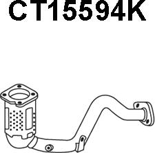 Veneporte CT15594K - Katalizators adetalas.lv