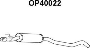 Veneporte OP40022 - Vidējais izpl. gāzu trokšņa slāpētājs adetalas.lv
