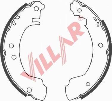 Villar 629.0596 - Bremžu loku komplekts adetalas.lv