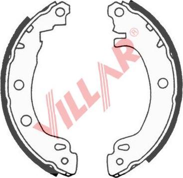 Villar 629.0646 - Bremžu loku komplekts adetalas.lv