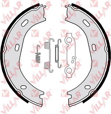 Villar 629.0297 - Bremžu loku kompl., Stāvbremze adetalas.lv