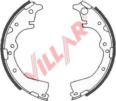 Villar 629.0713 - Bremžu loku komplekts adetalas.lv