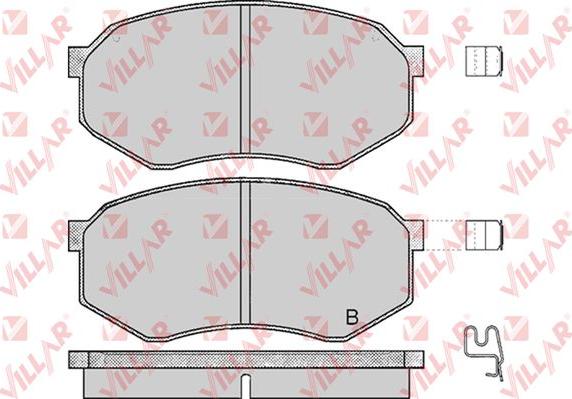 BETTAPARTS BDP2678 - Bremžu uzliku kompl., Disku bremzes adetalas.lv