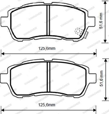 Japanparts JPA-0089 - Bremžu uzliku kompl., Disku bremzes adetalas.lv