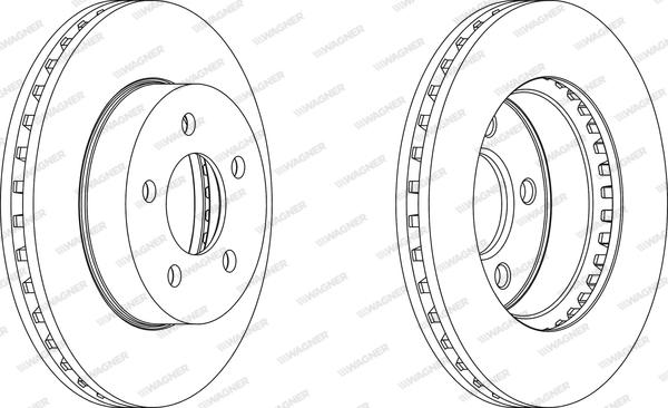 Wagner WGR1184-1 - Bremžu diski adetalas.lv
