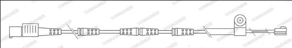Wagner WWI350 - Indikators, Bremžu uzliku nodilums adetalas.lv