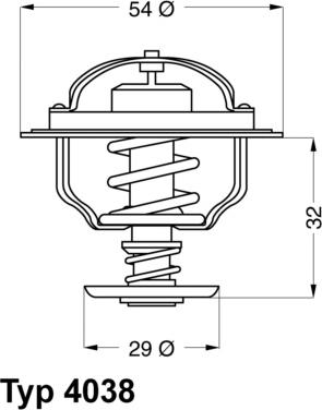 WAHLER 403881D - Termostats, Dzesēšanas šķidrums adetalas.lv