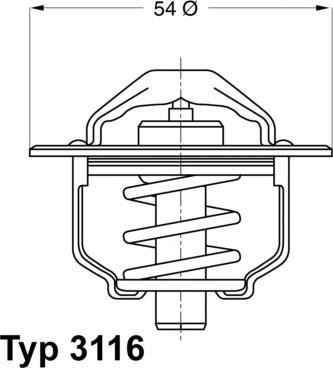 WAHLER 311689D - Termostats, Dzesēšanas šķidrums adetalas.lv