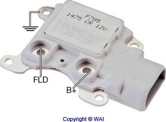 WAI F795 - Ģeneratora sprieguma regulators adetalas.lv