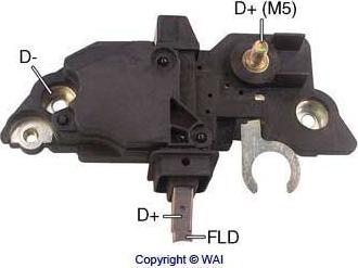 WAI IB231 - Ģeneratora sprieguma regulators adetalas.lv