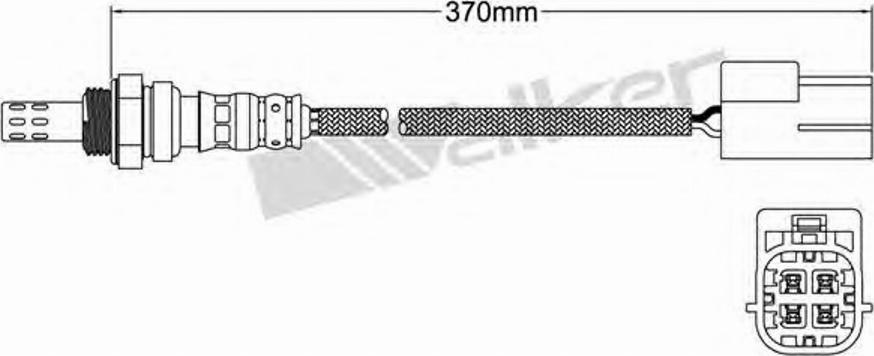 Walker 250-24452 - Lambda zonde adetalas.lv