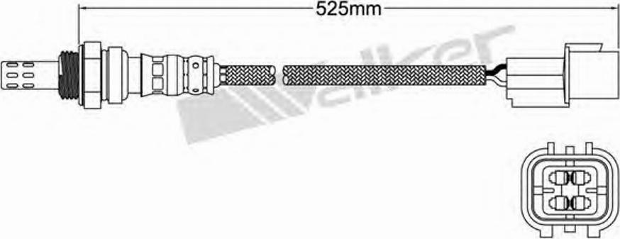 Walker 250-24462 - Lambda zonde adetalas.lv