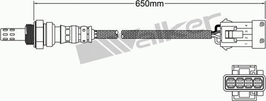 Walker 250-24546 - Lambda zonde adetalas.lv