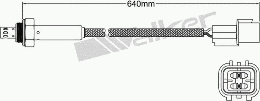 Walker 250-24518 - Lambda zonde adetalas.lv