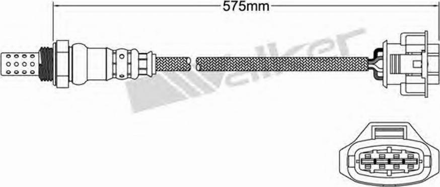 Walker 250-24648 - Lambda zonde adetalas.lv