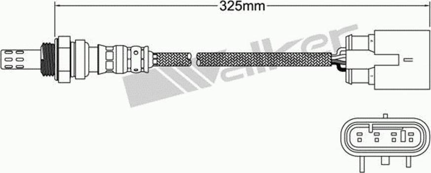 Walker 250-241003 - Lambda zonde adetalas.lv