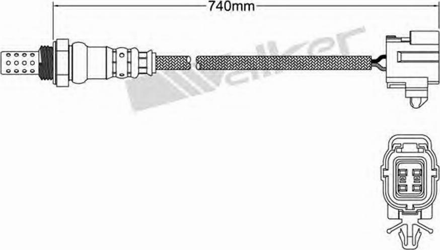 Walker 250-24123 - Lambda zonde adetalas.lv