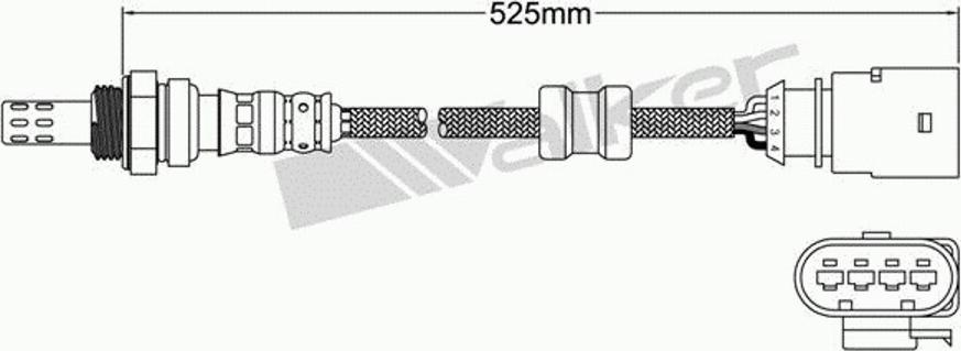 Walker 250-24753 - Lambda zonde adetalas.lv