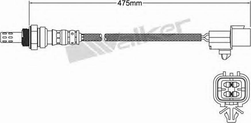 Walker 250-24789 - Lambda zonde adetalas.lv