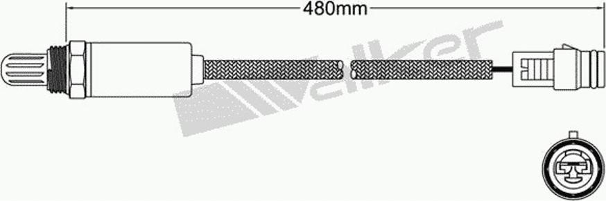 Walker 250-21009 - Lambda zonde adetalas.lv