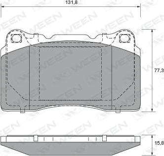 Scan-Tech 405135 - Bremžu uzliku kompl., Disku bremzes adetalas.lv