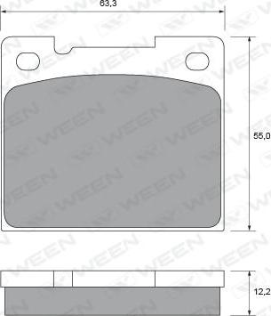 Rameder T0600025 - Bremžu uzliku kompl., Disku bremzes adetalas.lv