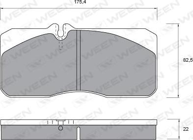 Valeo 541633 - Bremžu uzliku kompl., Disku bremzes adetalas.lv