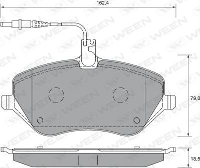 ACDelco AC0581202AD - Bremžu uzliku kompl., Disku bremzes adetalas.lv