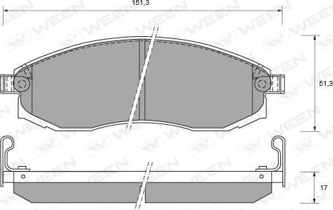 BOSCH 0 986 TB2 745 - Bremžu uzliku kompl., Disku bremzes adetalas.lv