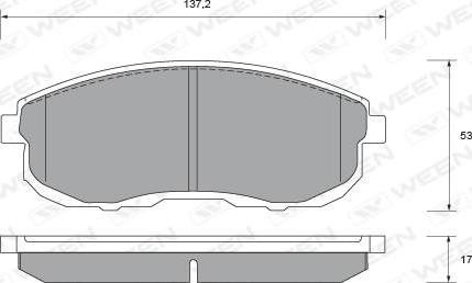 Magneti Marelli 363916060959 - Bremžu uzliku kompl., Disku bremzes adetalas.lv