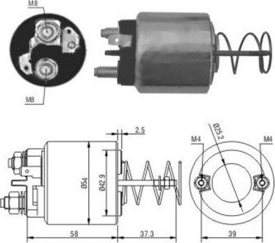 WE PARTS 471480053 - Ievilcējrelejs, Starteris adetalas.lv