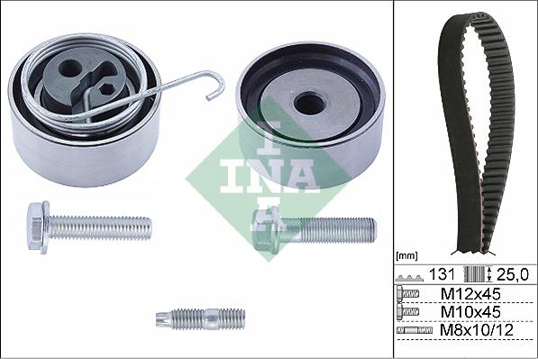 Wilmink Group WG1251627 - Zobsiksnas komplekts adetalas.lv