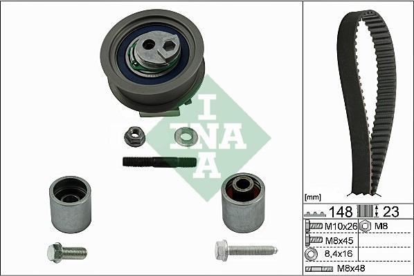 Wilmink Group WG1251804 - Zobsiksnas komplekts adetalas.lv