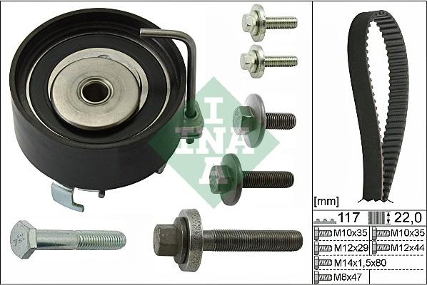 Wilmink Group WG1251885 - Zobsiksnas komplekts adetalas.lv